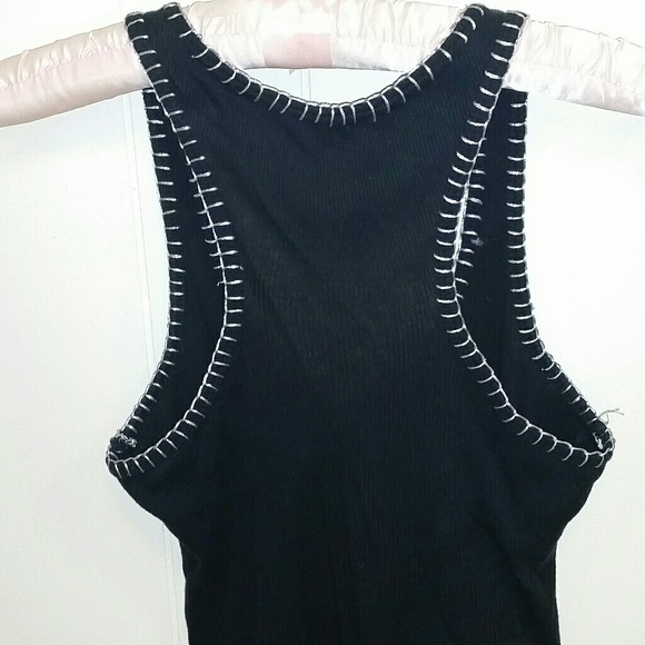 SOLD Guess gem tank top, silver embellishments,S - Picture 6 of 7